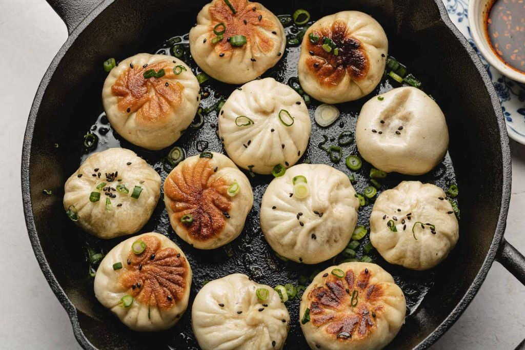 Bánh bao chiên nước Thượng Hải ivivu 2