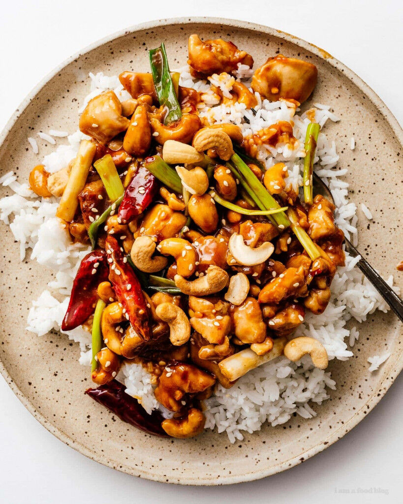 Gà Kung Pao.