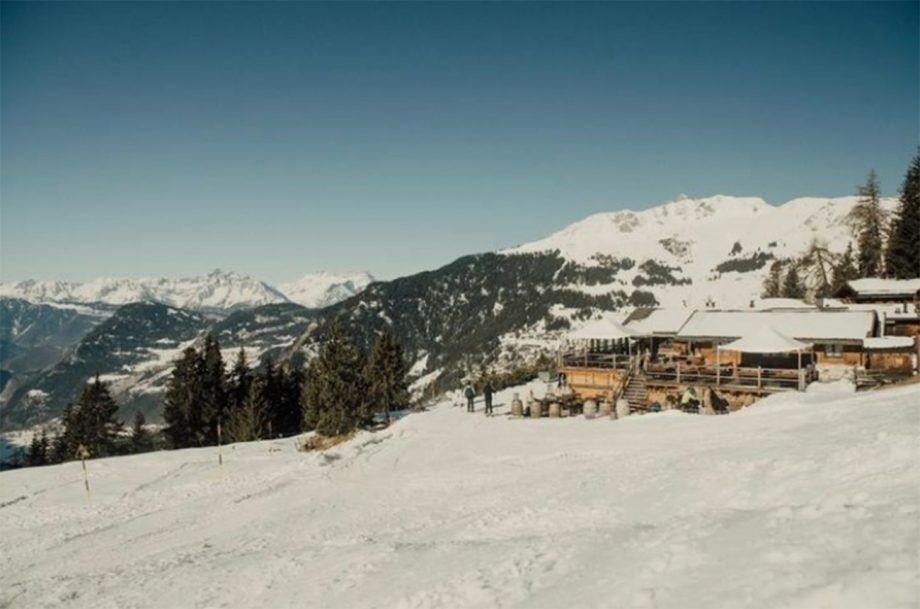 ngôi làng rượu vang Verbier 