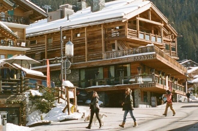 ngôi làng rượu vang Verbier 