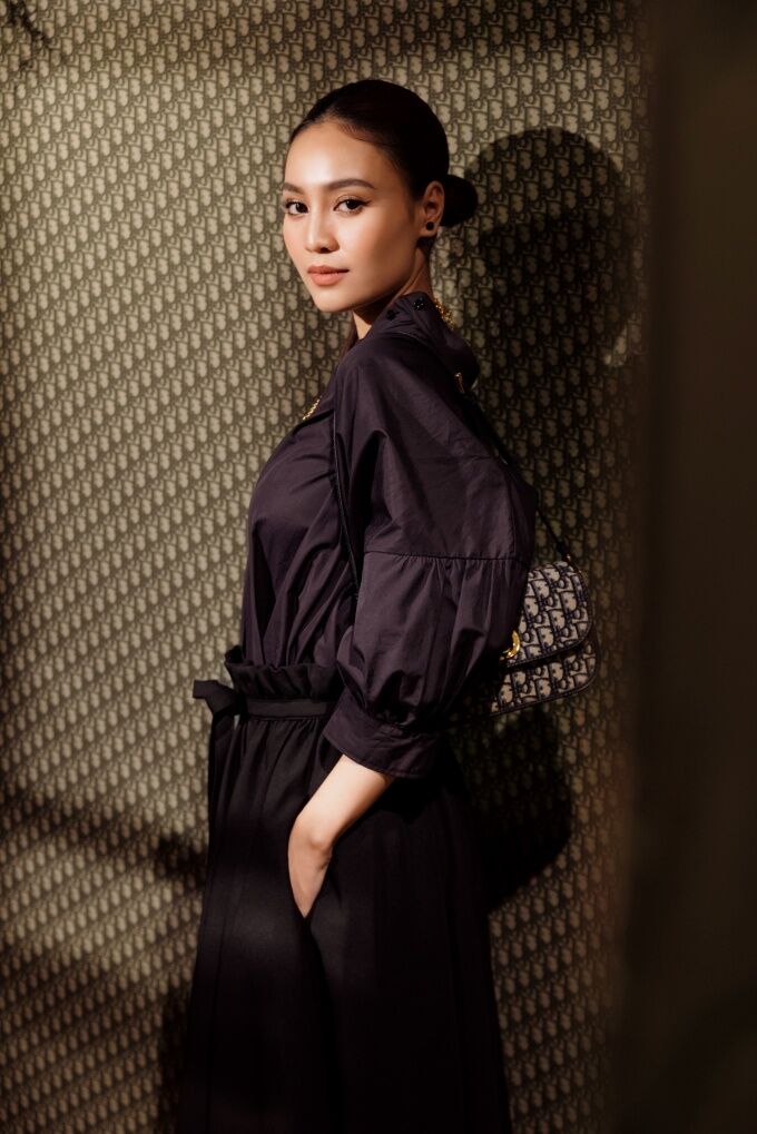 Lan Ngọc tại showroom Dior