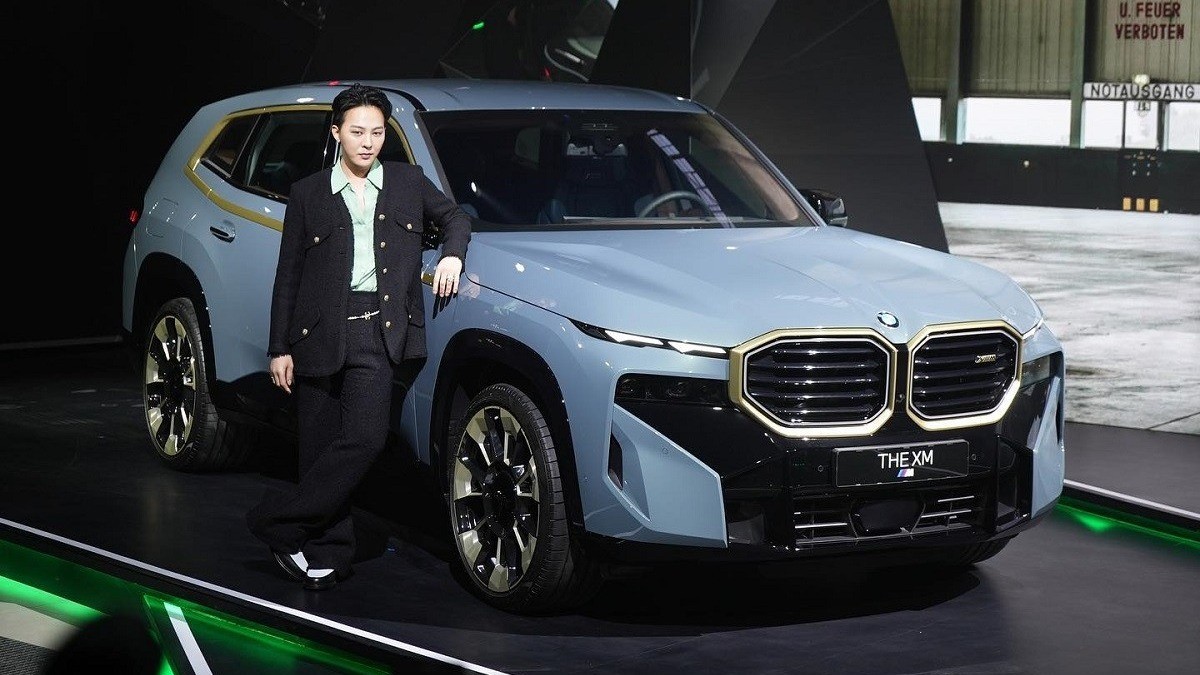 G-Dragon đại sứ BMW cho dòng xe “XM” mới ra mắt