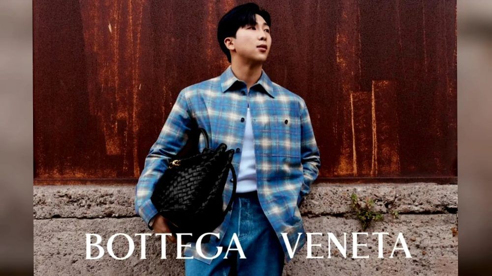 Trưởng nhóm BTS - RM đại sứ mới Bottega Veneta ra mắt truyền thông