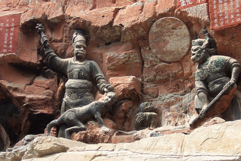 tượng khắc đá Đại Túc