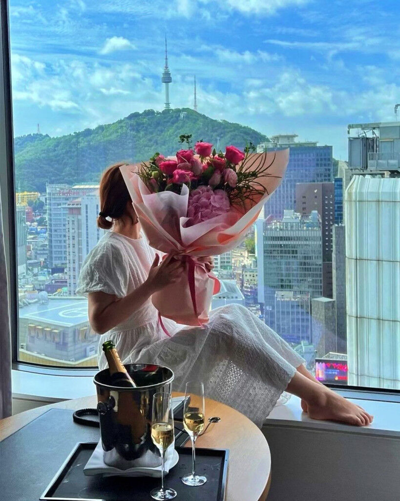 View nhìn ra từ khách sạn.
