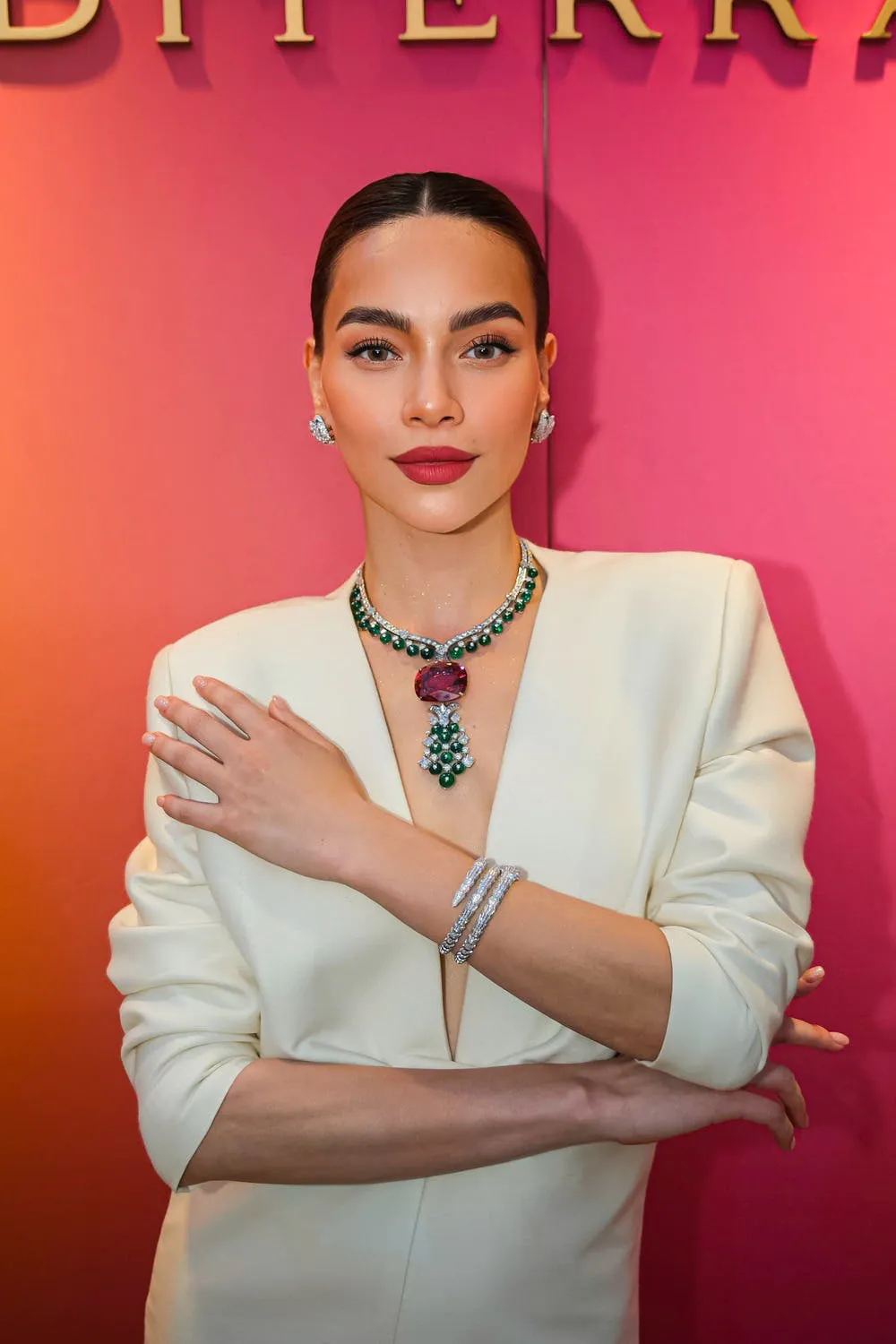 Hồ Ngọc Hà tham dự Bvlgari