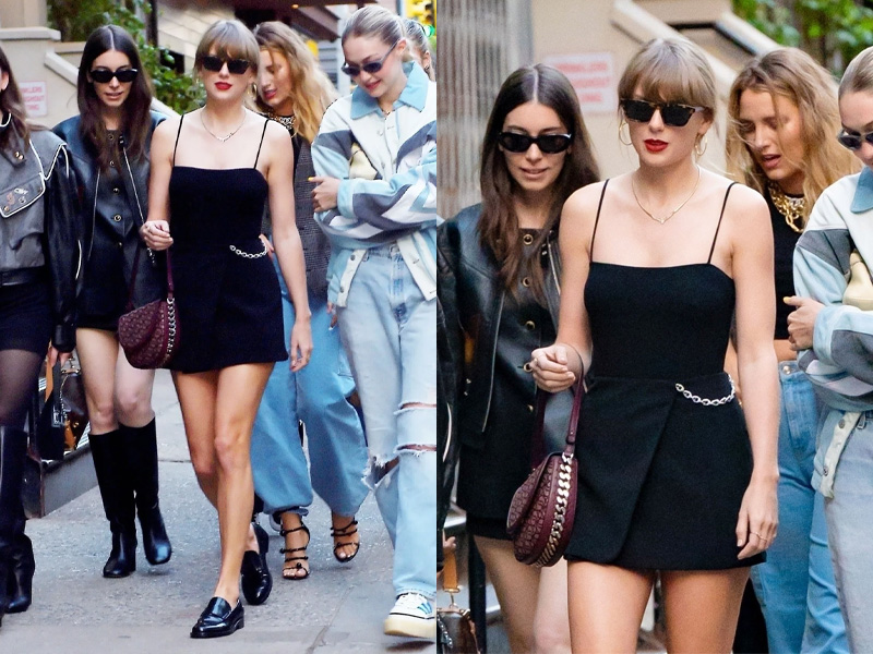 phối đồ như Taylor Swift