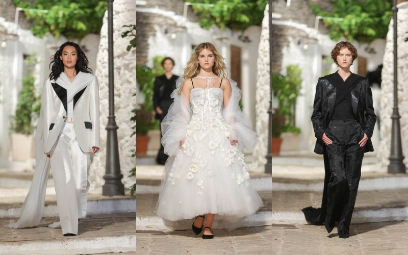 BST Dolce & Gabbana Alta Moda Thu Đông 2023 tạo ra câu chuyện mê hoặc