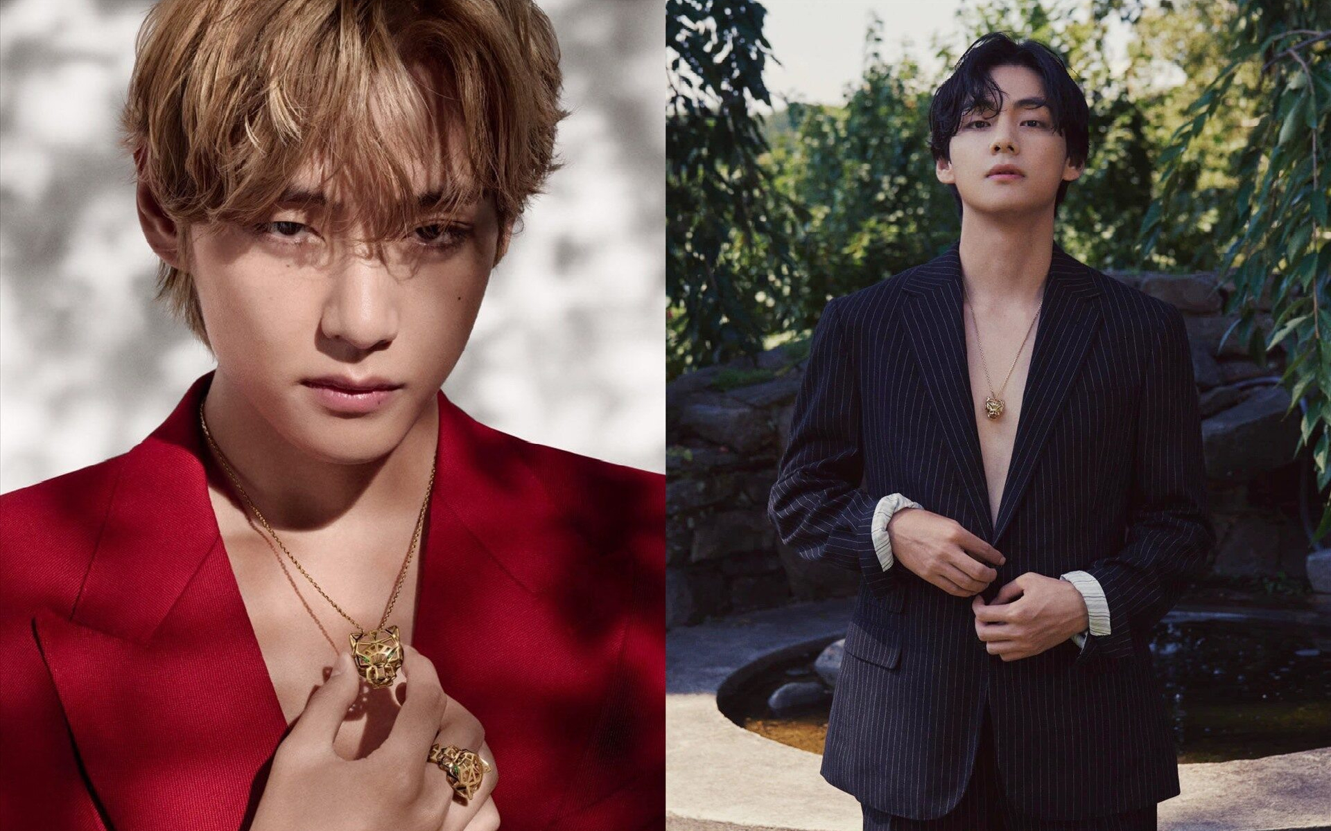 V (BTS) làm đại sứ Cartier trong chiến dịch Panthère de Cartier mới