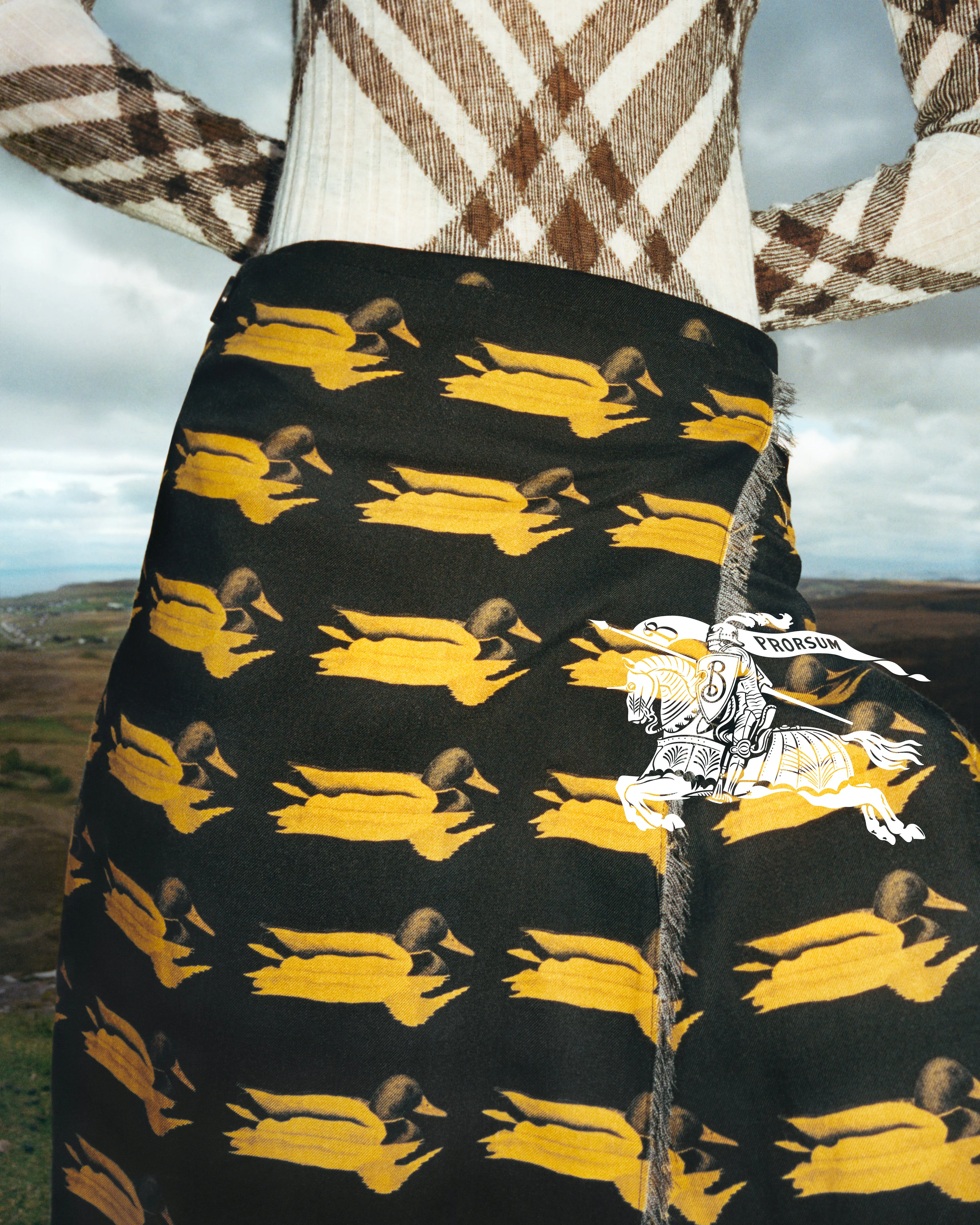 chiến dịch Burberry Winter 2023
