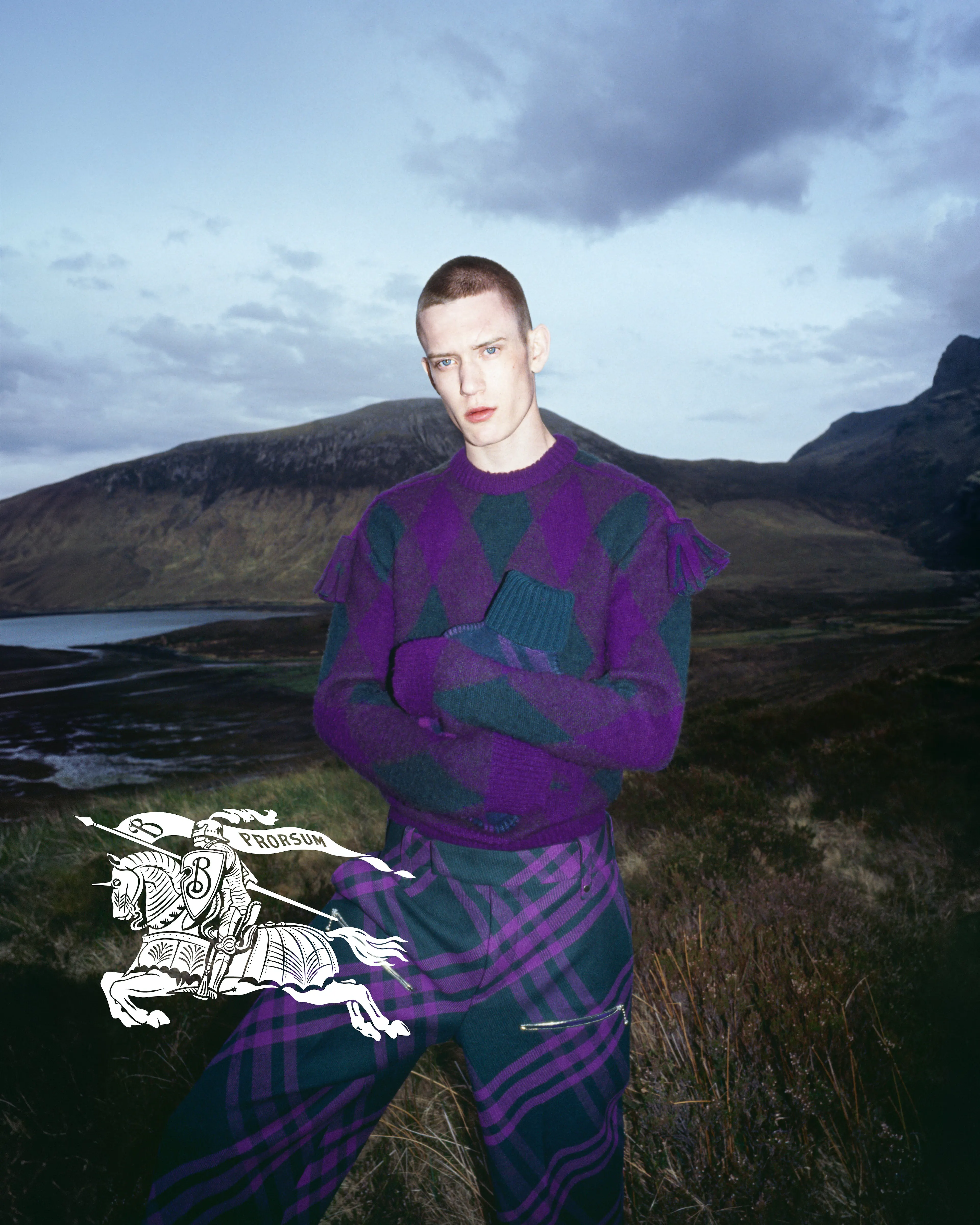 chiến dịch Burberry Winter 2023