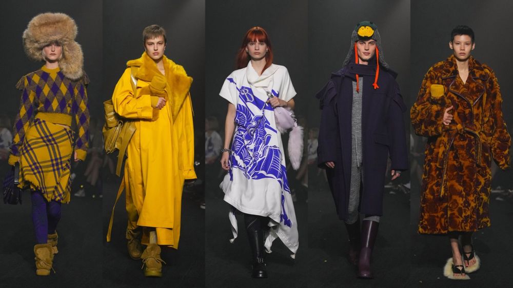 Chiến dịch Burberry Winter 2023 mang nét chân dung thời trang cổ điển