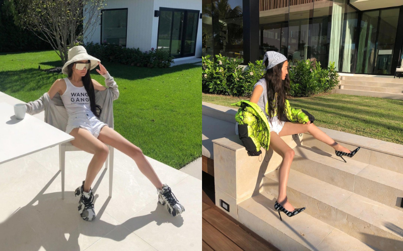 vóc dáng của Vera Wang 