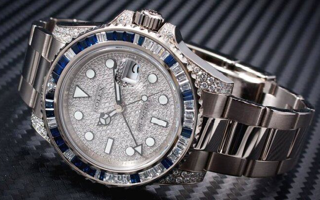 Review đồng hồ Rolex GMT-Master II 116759SA Nạm Kim Cương