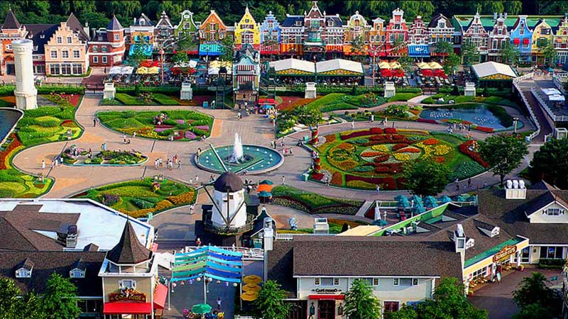 Lạc trôi” vào miền cổ tích tại Công viên Everland – Hàn Quốc