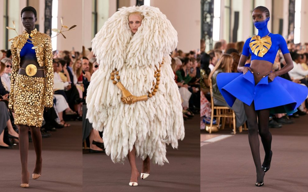 Schiaparelli Haute Couture Thu Đông 2023 - Những khoảnh khắc ấn tượng
