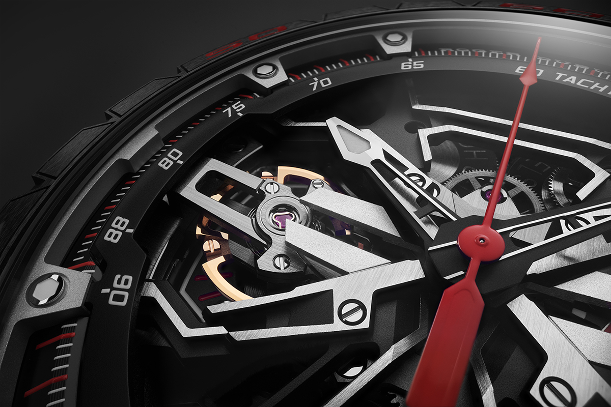 Đồng hồ Excalibur Spider Flyback Chronograph 