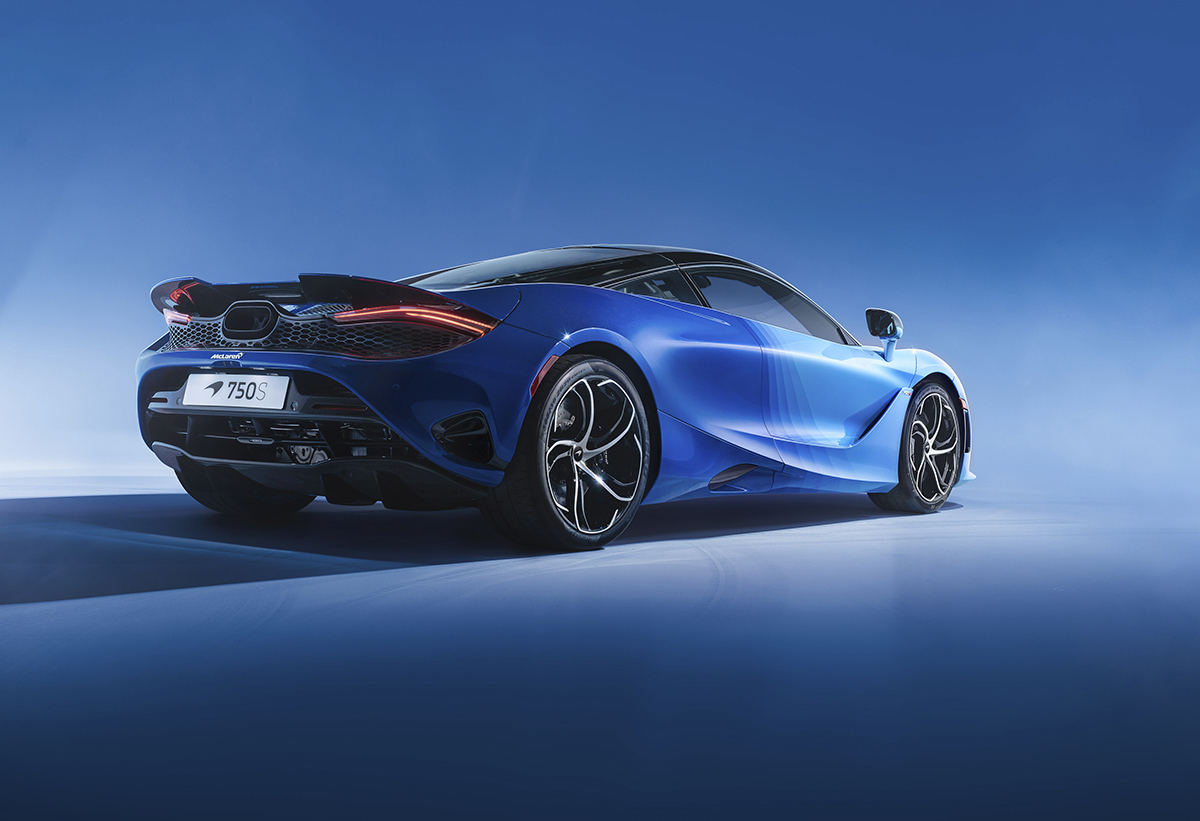 McLaren 750S chủ đề Quang phổ 