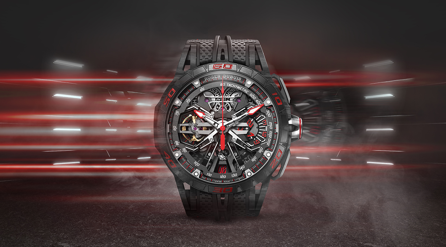 Đồng hồ Excalibur Spider Flyback Chronograph tốc độ không giới hạn