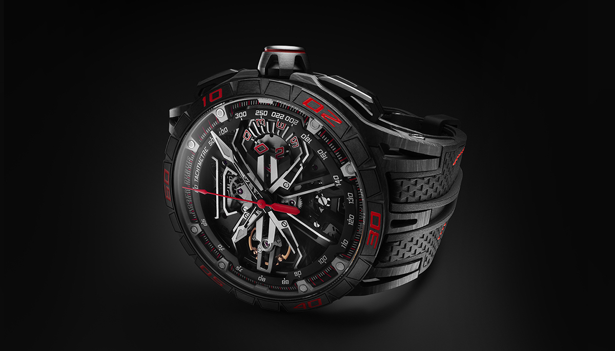 Đồng hồ Excalibur Spider Flyback Chronograph 