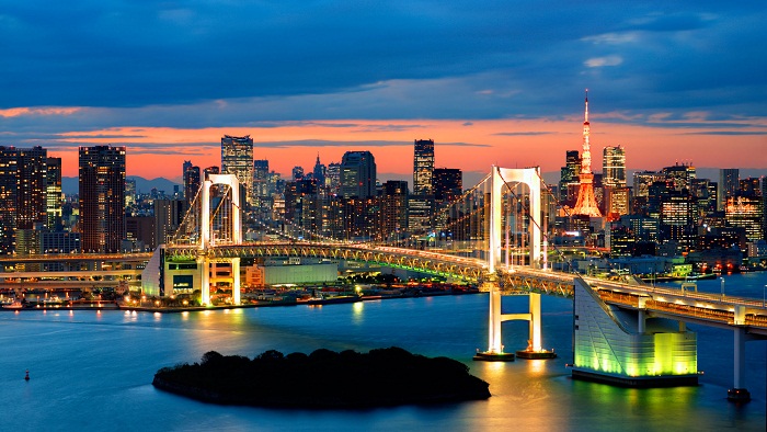 Bạn đã biết đến đảo nhân tạo Odaiba Nhật Bản chưa?