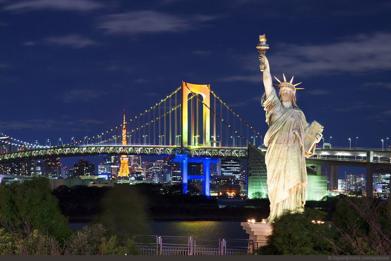 Bạn đã biết đến đảo nhân tạo Odaiba Nhật Bản chưa?