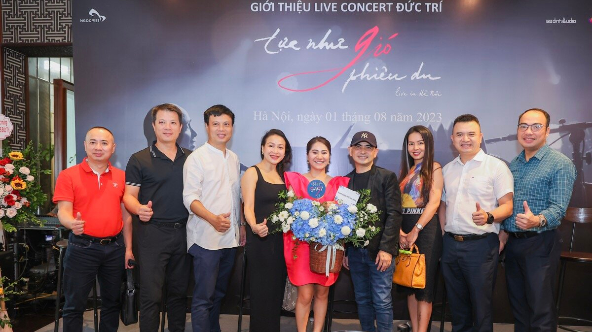 Đức Trí giới thiệu Live concert “Tựa như gió phiêu du”