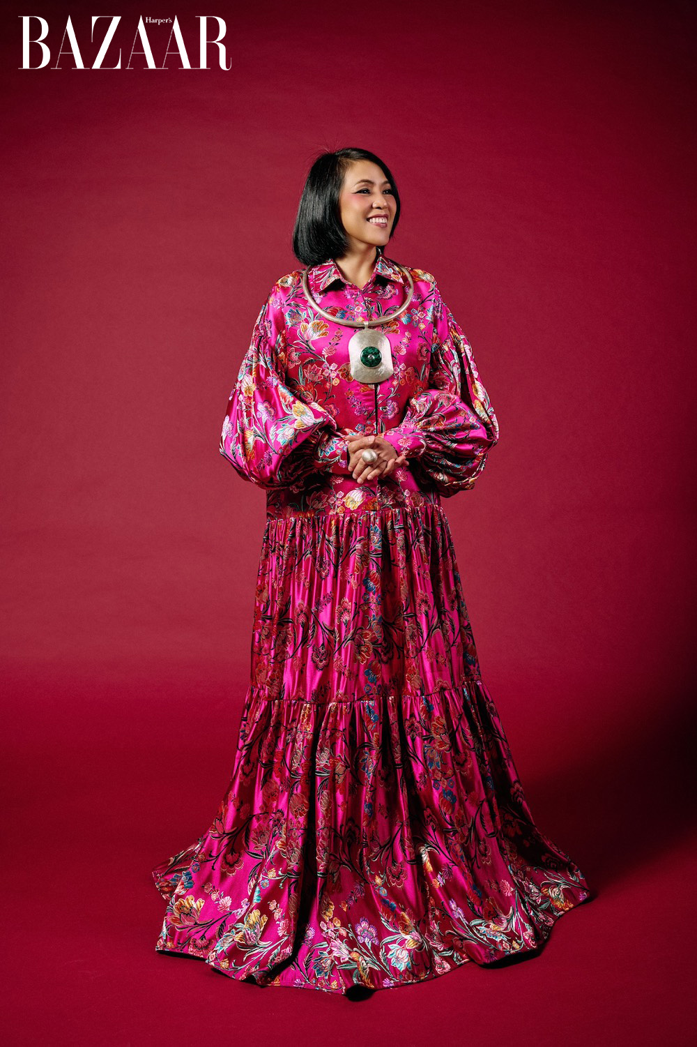 Doanh nhân Chu Hồng Anh làm giám khảo cuộc thi Thiết kế trang phục dân tộc – National Costume tại Hoa hậu Hoàn Vũ – Miss Universe Vietnam 2023