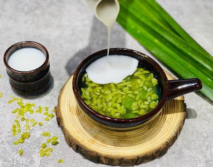 Chè bưởi cốm non