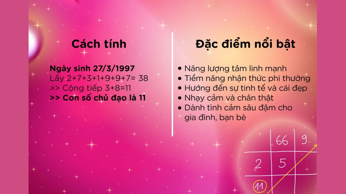 Con số chủ đạo