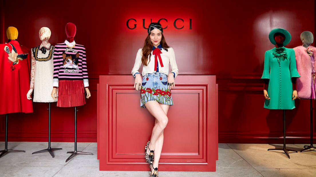 Hồ Ngọc Hà chính thức trở thành Friend of House của Gucci
