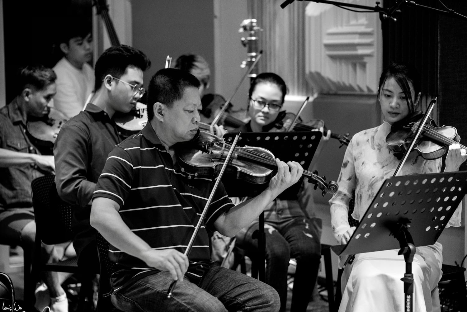 band nhạc cùng Nhạc sĩ Đức Trí