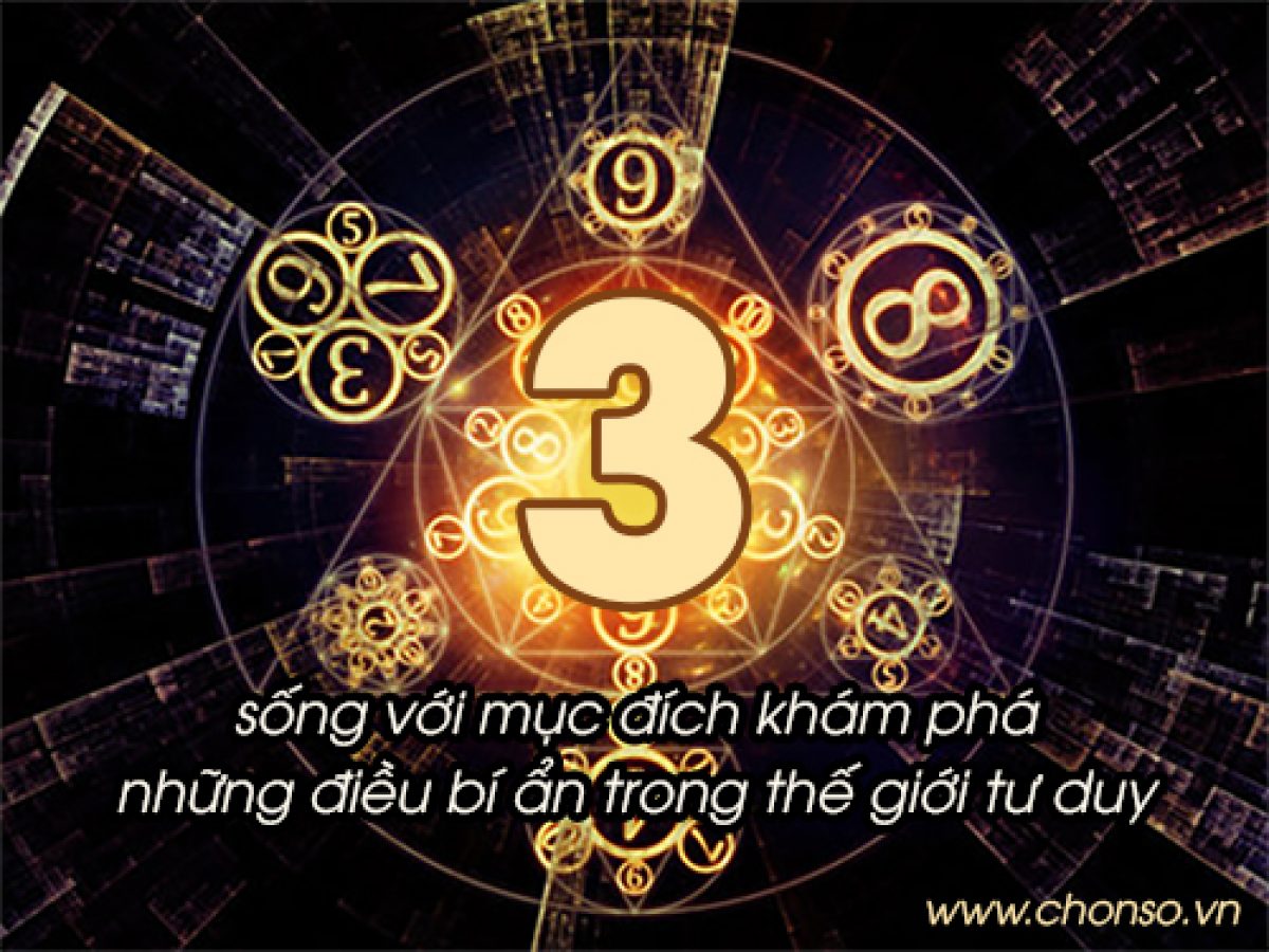 số 3 trong nhân số học 