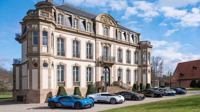 bộ sưu tập siêu xe Bugatti