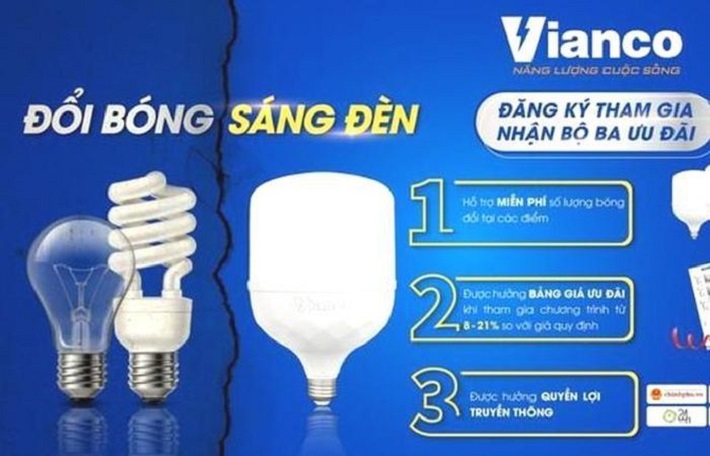 Giải pháp tiết kiệm năng lượng với 'Đổi bóng - Sáng đèn'