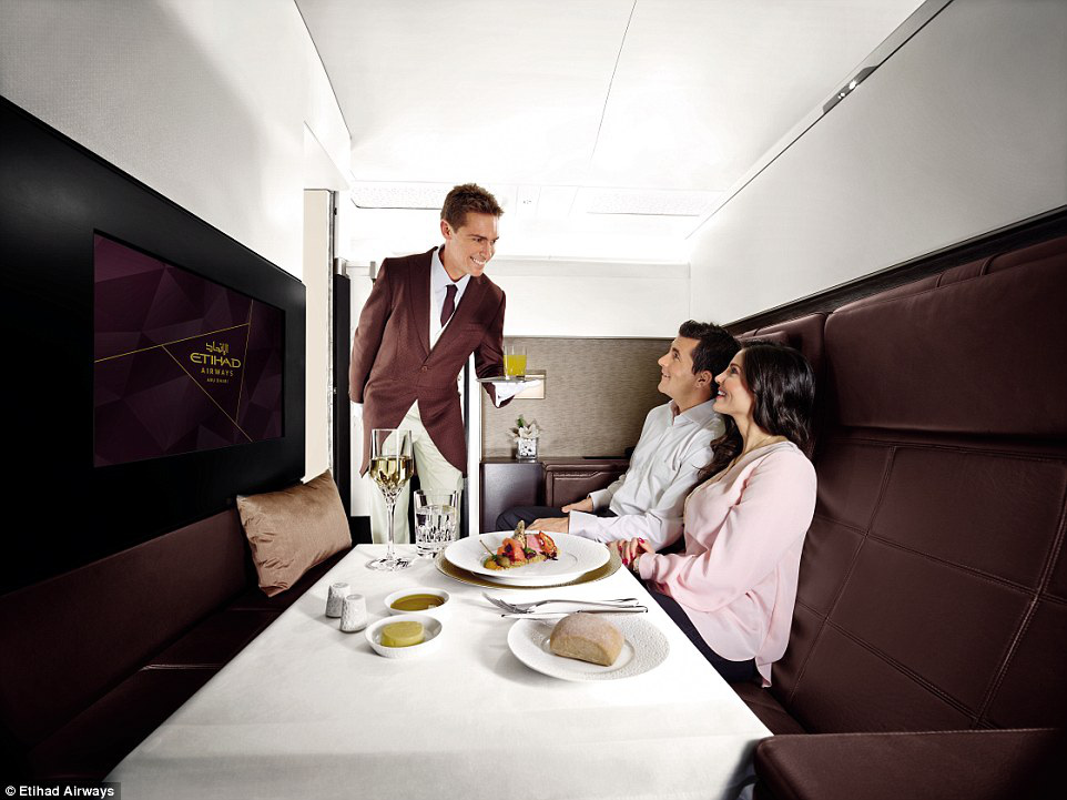 Chuyến bay Etihad’s The Residence đắt đỏ có gì?