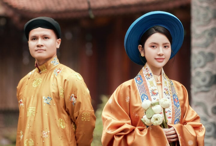 Cô dâu Chu Thanh Huyền đẹp lộng lẫy chờ chú rể Quang Hải