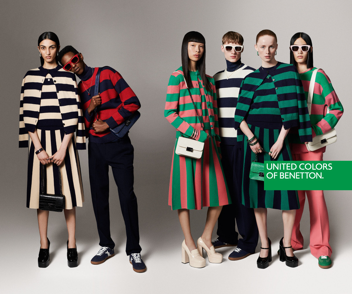 “Đế chế dệt kim đa màu sắc” United Colors Of Benetton và sự trở lại đầy ấn tượng