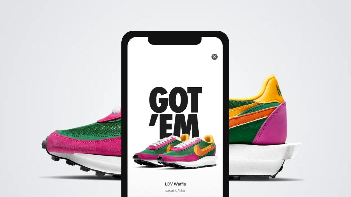 Làm thế nào để sở hữu giày trên ứng dụng Nike SNKRS?