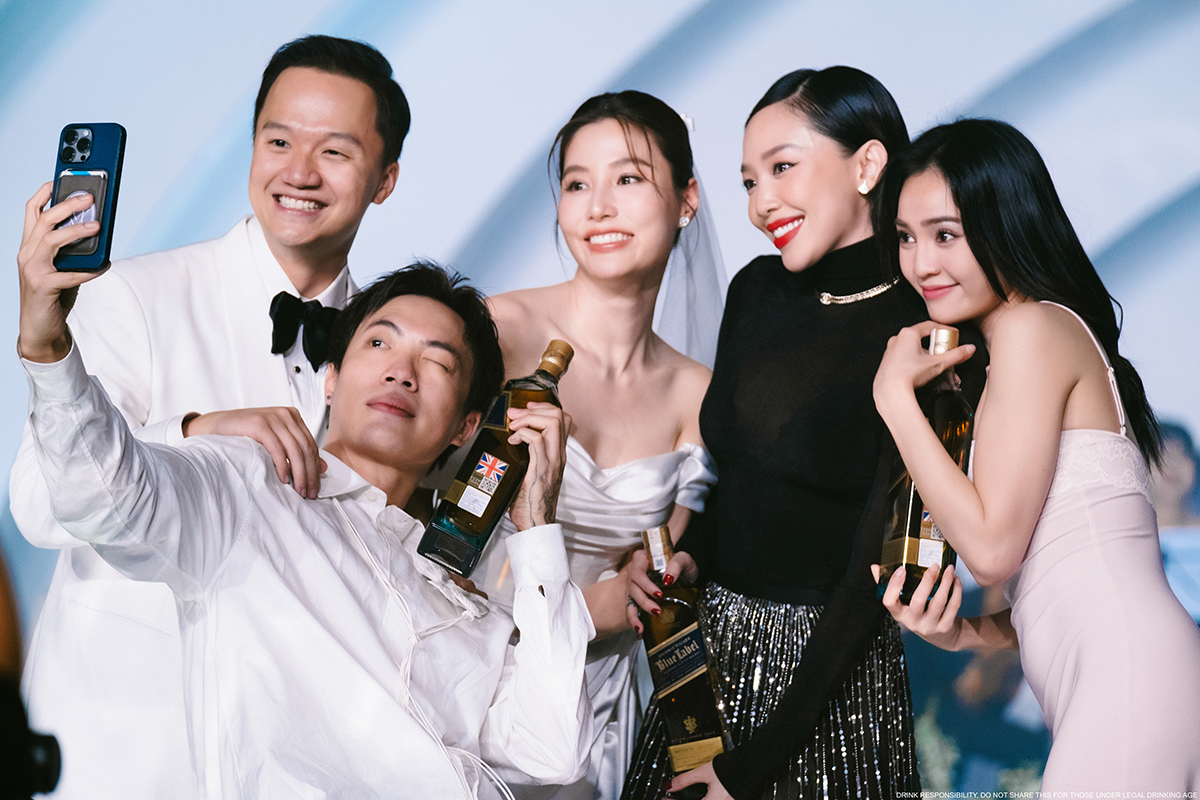 Johnnie Walker Blue Label: “Chất vị tinh túy” dẫn dắt cảm xúc của gần 1000 vị khách tham dự đám cưới Diễm My 9X