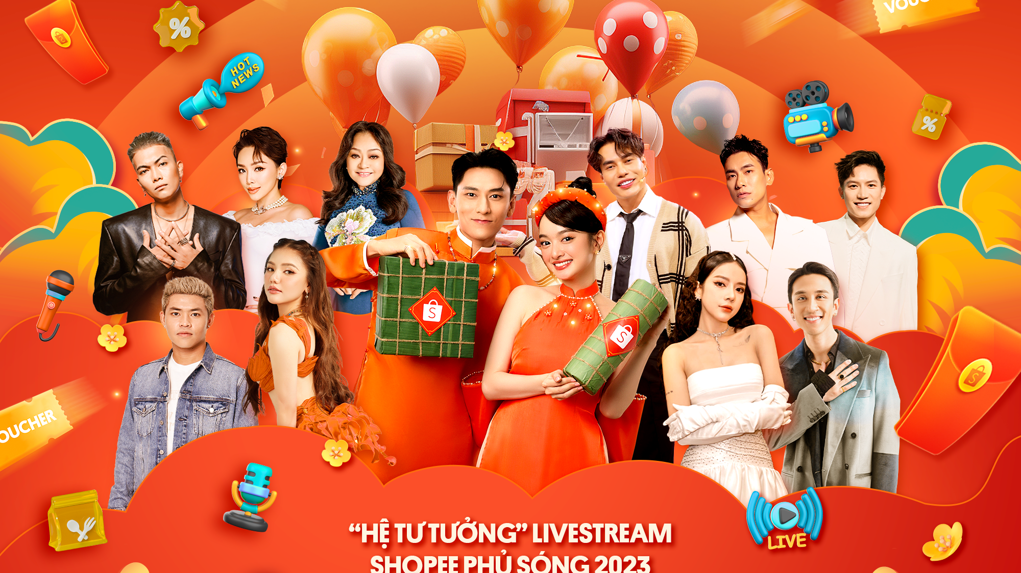 "Hệ tư tưởng" livestream phủ sóng 2023, dẫn đầu xu hướng Mua sắm - Giải trí, hứa hẹn phá đảo mùa Tết 2024