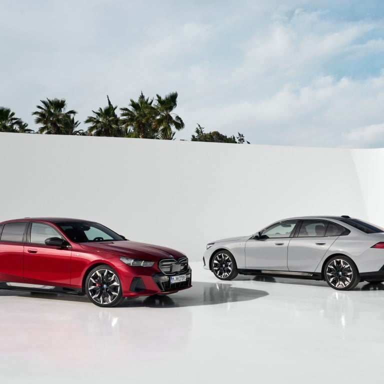 BMW i5 eDrive40 MSE (trái) và BMW i5 M60 xDrive tại Hội nghị BMW i5 Leaders Summit