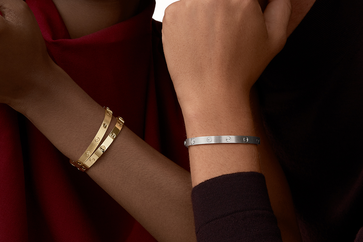 Cartier nâng tầm ảnh hưởng qua thiết kế vòng tay Cartier Love