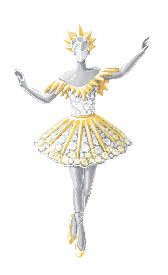 Vũ điệu ballet trên trang sức Van Cleef & Arpels