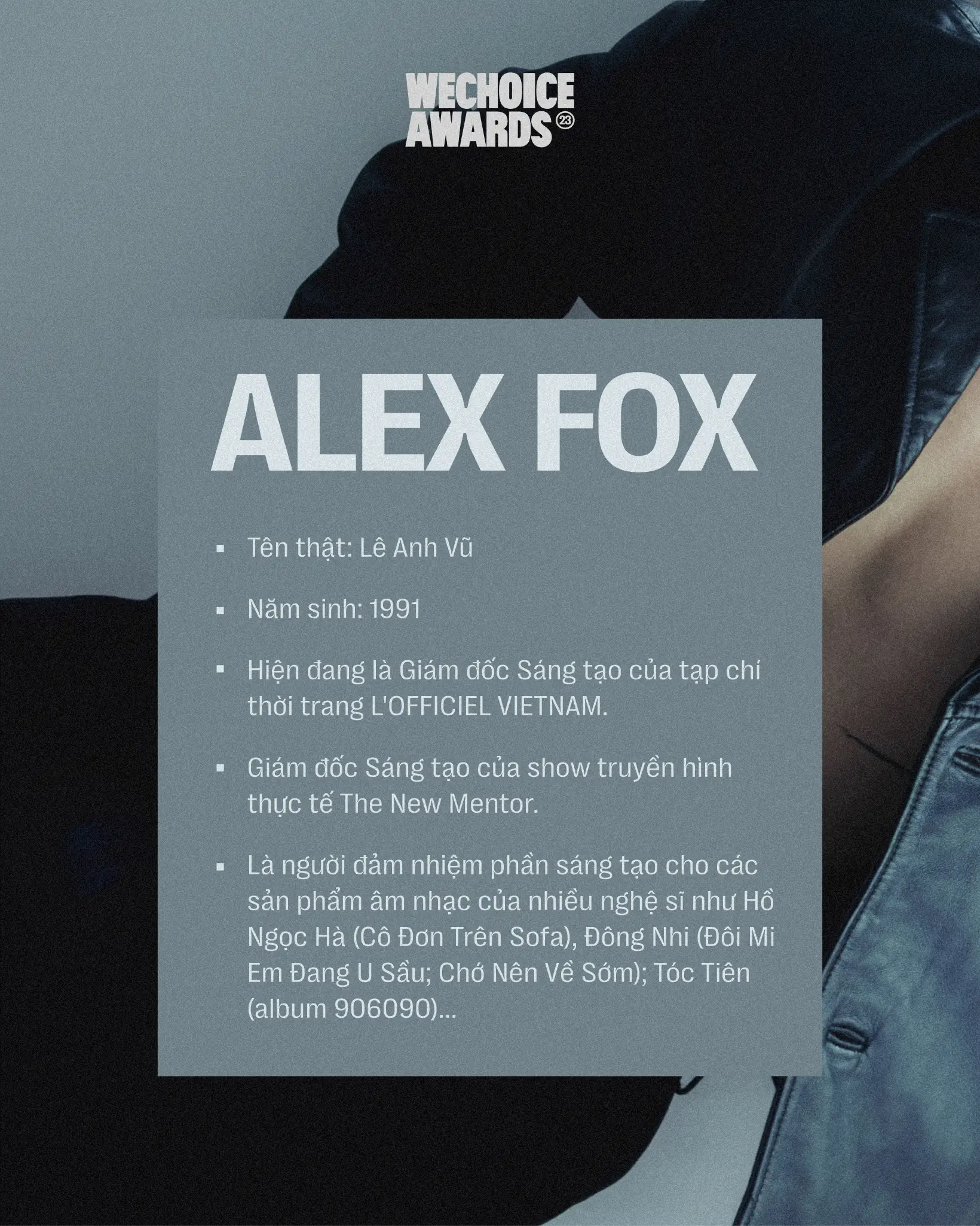 Giám đốc Sáng tạo Alex Fox: "Dân chơi" mới của ngành thời trang Việt