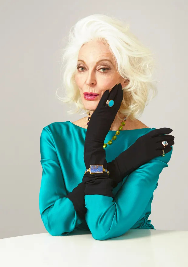 siêu mẫu Carmen Dell'Orefice