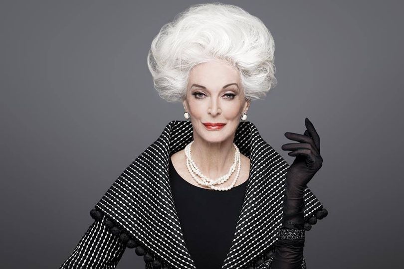siêu mẫu Carmen Dell'Orefice
