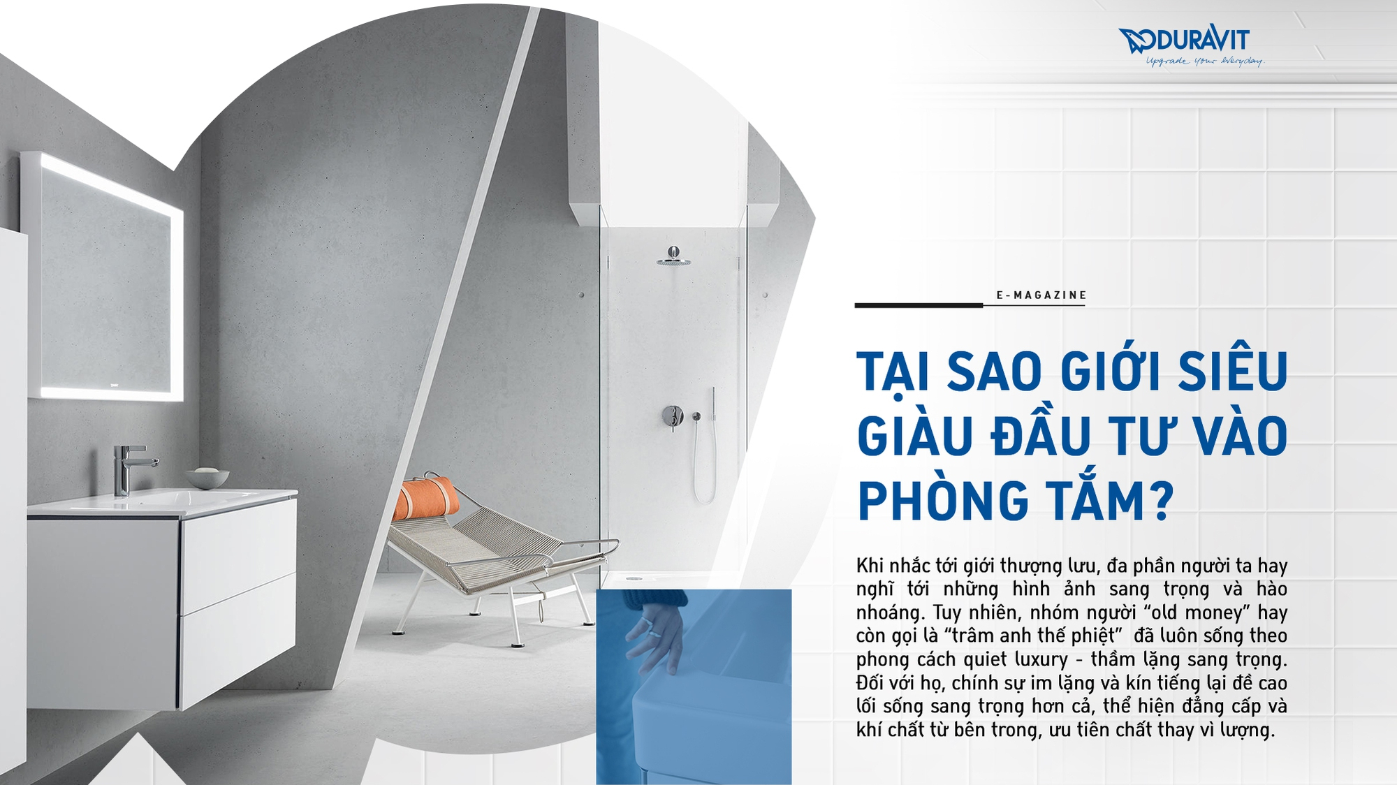 Tại sao giới siêu giàu đầu tư vào phòng tắm?