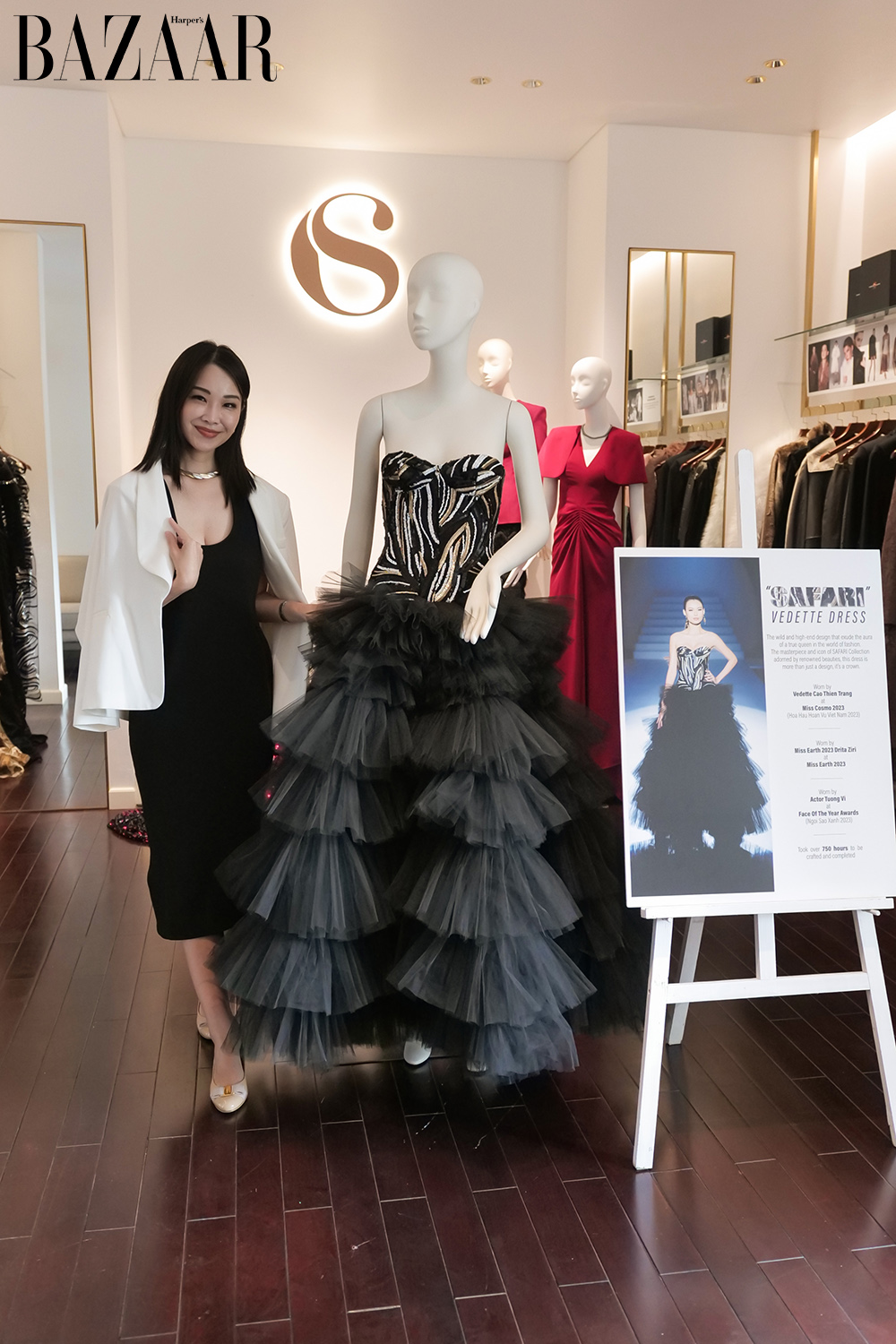 Lý Nhã Kỳ đến Triển lãm thời trang của Mr Crazy & Lady Sexy