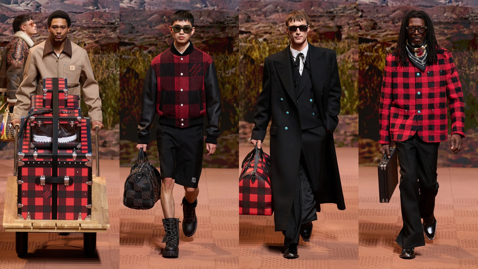Louis Vuitton Fall/Winter 2024 Menswear – Chuyến phiêu lưu về miền Viễn Tây nước Mỹ của Pharrell Williams